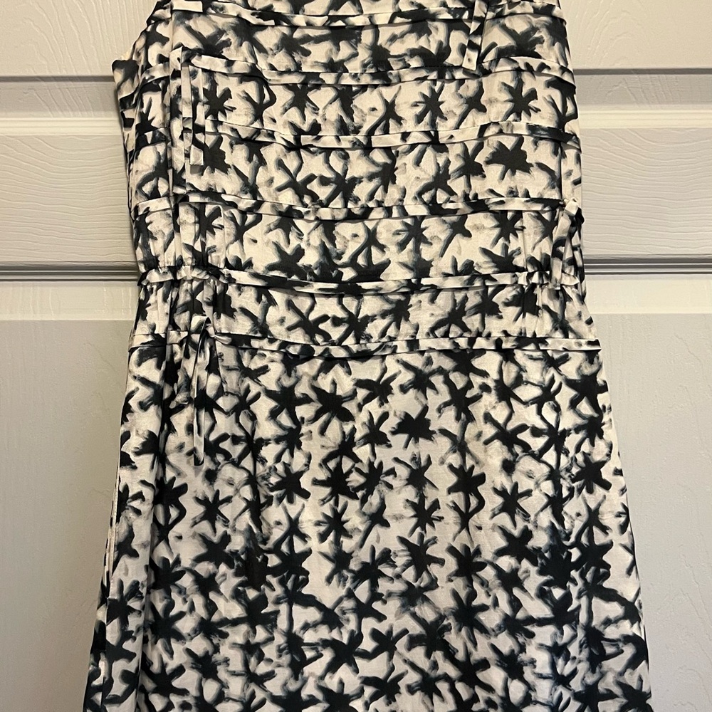 J. Crew Blue and White Mini Dress